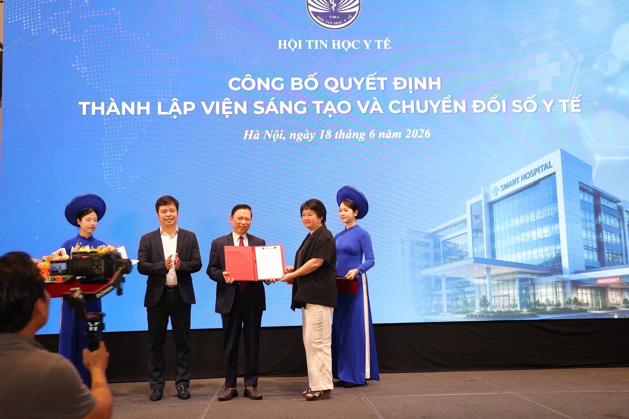 Viện Sáng tạo và Chuyển đổi số Y tế chính thức ra đời – Khởi đầu hành trình đổi mới nền y tế số Việt Nam